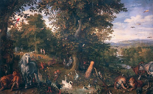 Liorzh Eden, Jan Brueghel an Henañ, 1612