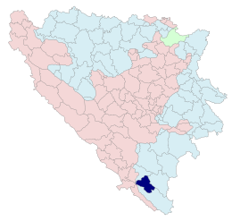 Ljubinje – Mappa