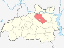 Vičugskij rajon – Mappa