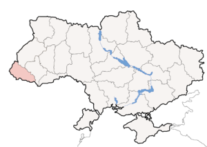 Transkarpata provinco en Ukrainio