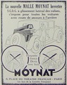 Publicité de malle automobile - Illustration 1929.