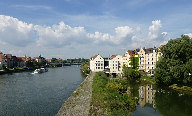 Danube in Regensburg in 2016