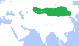 Tatar Qaqanlığı, Tatar Qağanlığı haritada