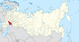 Die ligging van Saratof-oblast in Rusland.