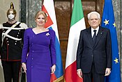 zamma mìt’m itàliaanischa Presidant Sergio Mattarella ìm Àwrìl 2022