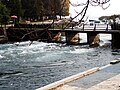 Црн Дрим на истекот од Охридско Езеро