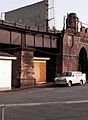 Hinterlandmauer auf der U-Bahn-Trasse am Nordkopf, 1990