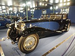 皇家布加迪（法语：Bugatti Type 41） （展出于国家汽车博物馆（法语：Musée national de l'Automobile））