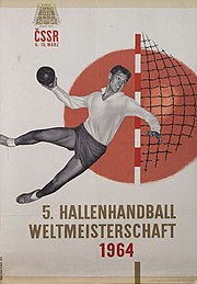 Description de l'image 1964 World Men's Handball Championship Poster.jpg.