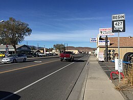 Main street in Fernley