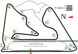 The Bahrain Circuit in Sakhir