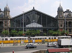 Estación del Oeste de Budapest (Hungría).