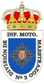 Coat of arms of the former 3rd Motorized Infantry Division "Maestrazgo"