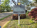 Front of Old Carnegie Library plaque