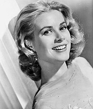 Portrait de Grace Kelly.