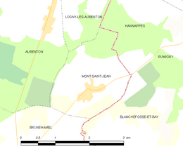 Mont-Saint-Jean – Mappa