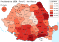 Romanian presidential election 1996 - Iliescu