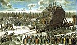 Transport av Åskstenen till Sankt Petersburg 1778