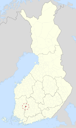 Location of Tottijärvi