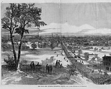 Union Army Entering Petersburg, Virginia, April 3, 1865 (17647718139).jpg