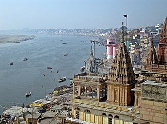 Da Ganges in Varanasi