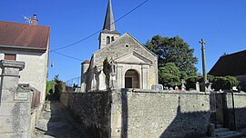 The church in Villotte-sur-Ource