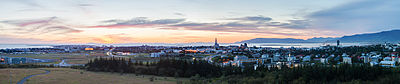 Vista panorámica de Reikiavik