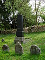 Čeština: Náhrobky na židovském hřbitově u vsi Olšany v okrese Jindřichův Hradec, Jihočeský kraj. English: Gravestones in the Jewish cemetery by the village of Olšany, Jindřichův Hradec District, South Bohemian Region, Czech Republic.