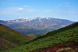 石狩の肩からの大雪山