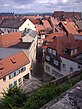 Teulades de Bamberg des del Rose Garden