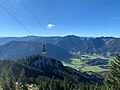 ein Blick ins Tal bei Bayrischzell-Osterhofen