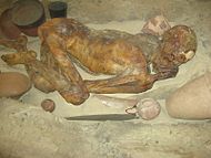 坟墓中的木乃伊，早王朝时期，公元前3400年