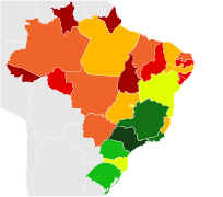 Brazilian States by GDP 2006.svg