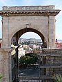 Looking out of the Bastion San Remy