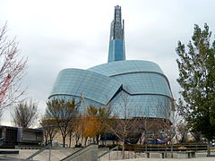 Canadian Museum for Human Rights in Winnipeg door Antoine Predock, 2014