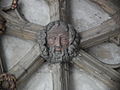 Zwornik w krużgankach przy katedrze w Canterbury