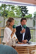 Clémentine Sarlat and Fabrice Santoro (2023 French Open) 01.jpg