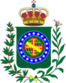 Escudo de armas del Brasil Independiente bajo el príncipe regente Pedro, (1822)
