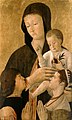 „Мадона с младенеца и дарители“.1460, Берлинска картинна галерия