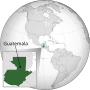 Thumbnail for File:Guatemala (orthographic projection with inset).svg