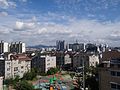 Jeonju, South Korea (View over Hyoja Dong) - June, 2016.