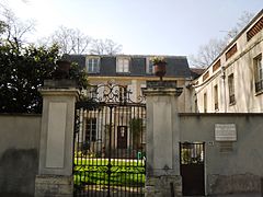 La maison de Fustel de Coulanges.