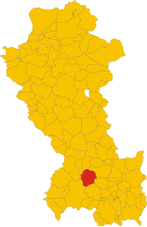 Castelsaraceno – Mappa