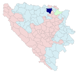 Modriča – Mappa