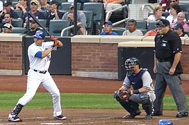 New York Mets rightfielder Carlos Beltran at bat at CitiField (5896636921) (cropped).jpg