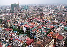 Panorama de Hanói.