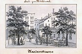 Restauration „Zur Milchinsel“ (um 1860)