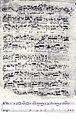 Fol. 44r aus dem „Robertsbridge Codex“ Appendix, geschrieben um 1350 Anhören