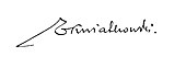 signature d'Eugeniusz Kwiatkowski