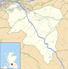 Rigside is located in South Lanarkshire